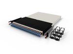 Patchbox patchbox.one Kabeleinzugssystem 30RU/OS2 (1,8 m) mit 24 Kassetten, LWL OS2, LC-LC, Kabel gelb