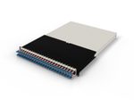 Patchbox patchbox.one Kabeleinzugssystem 30RU/OS2 (1,8 m) mit 24 Kassetten, LWL OS2, LC-LC, Kabel gelb