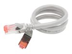 Exertis Connect Patchkabel Cat. 6A, U/FTP, hochflexibel, grau, 2,0 m
