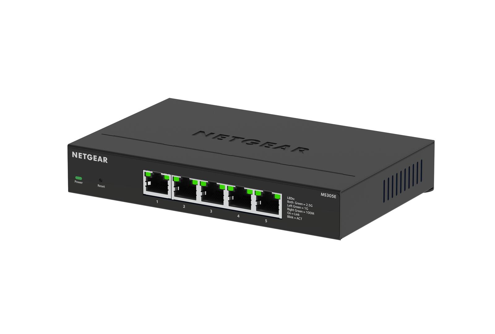 Netgear 5-Port Multi-Gigabit (2,5G) Ethernet Easy Smart Managed Essentials Switch