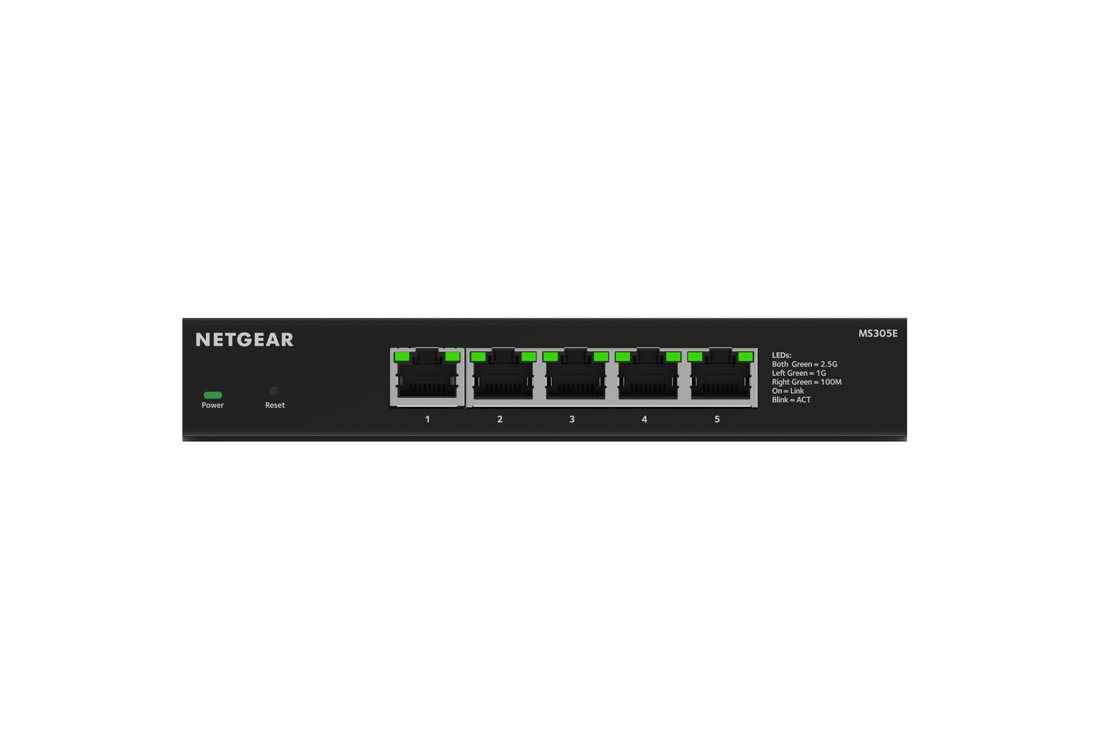 Netgear 5-Port Multi-Gigabit (2,5G) Ethernet Easy Smart Managed Essentials Switch