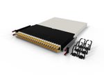 Patchbox patchbox.one Kabeleinzugssystem 30RU/STP (1,8 m) mit 24 Kassetten, Patchkabel Cat. 6a, U/FTP, PoE, Kabel gelb