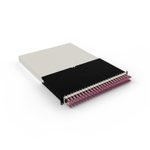 Patchbox patchbox.one Kabeleinzugssystem 30RU/OM4 (1,8 m) mit 24 Kassetten, LWL OM4, LC-LC, Kabel erikaviolett