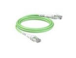 Patchsee ThePATCHCORD RJ45 Patchkabel Cat. 6A, U/UTP, extra dünn, apfelgrün, 4,9 m