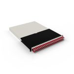 Patchbox patchbox.one Kabeleinzugssystem 30RU/UTP (1,8 m) mit 24 Kassetten, Patchkabel Cat. 6a, U/UTP, PoE++, Kabel rot