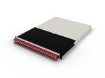 Patchbox patchbox.one Kabeleinzugssystem 30RU/UTP (1,8 m) mit 24 Kassetten, Patchkabel Cat. 6a, U/UTP, PoE++, Kabel rot