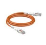 Patchsee ThePATCHCORD RJ45 Patchkabel Cat. 6A, U/UTP, extra dünn, orange, 2,4 m