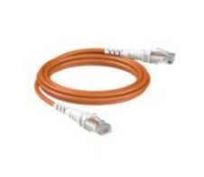Patchsee ThePATCHCORD RJ45 Patchkabel Cat. 6A, U/UTP, extra dünn, orange, 0,15 m