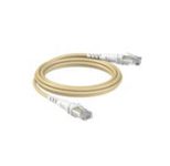 Patchsee ThePATCHCORD RJ45 Patchkabel Cat. 6A, U/UTP, extra dünn, beige, 25,0 m