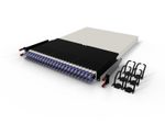 Patchbox patchbox.one Kabeleinzugssystem 30RU/UTP (1,8 m) mit 24 Kassetten, Patchkabel Cat. 6a, U/UTP, PoE++, Kabel violett