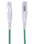 Patchsee ThePATCHCORD RJ45 Patchkabel Cat. 6A, U/UTP, extra dünn, grün, 25,0 m