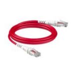 Patchsee ThePATCHCORD RJ45 Patchkabel Cat. 6A, U/UTP, extra dünn, rot, 0,15 m