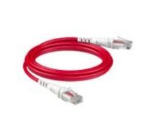 Patchsee ThePATCHCORD RJ45 Patchkabel Cat. 6A, U/UTP, extra dünn, rot, 2,4 m