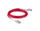 Patchsee ThePATCHCORD RJ45 Patchkabel Cat. 6A, U/UTP, extra dünn, rot, 0,15 m