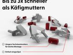 Patchbox PATCHBOX/dev/mount Käfigmuttern 19" Befestigungssystem, 50 Stück