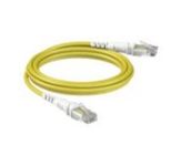 Patchsee ThePATCHCORD RJ45 Patchkabel Cat. 6A, U/UTP, extra dünn, gelb, 4,0 m