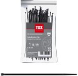TOX Kabelbinder Clip 7,6 x 250 mm schwarz