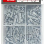 TOX Miniset Spreizdübel Barracuda Spreizdübel-Sortiment 245 tlg