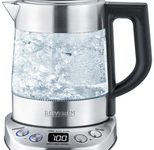 SEVERIN Wasserkocher WK 3473 Deluxe Mini 1,0 l 2200 W silber