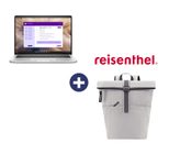 Dell Pro 14 Plus PB14250 Intel® Core™ Ultra 5 235U Notebook 35,6 cm (14") inkl. Reisenthel rolltop backpack herringbone grey