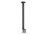 Vogel's CT240811B Bildschirm Deckenhalterung bis 32 Zoll, Profilhöhe 80 cm, Vesa max. 100x100, max. 30 kg, schwarz