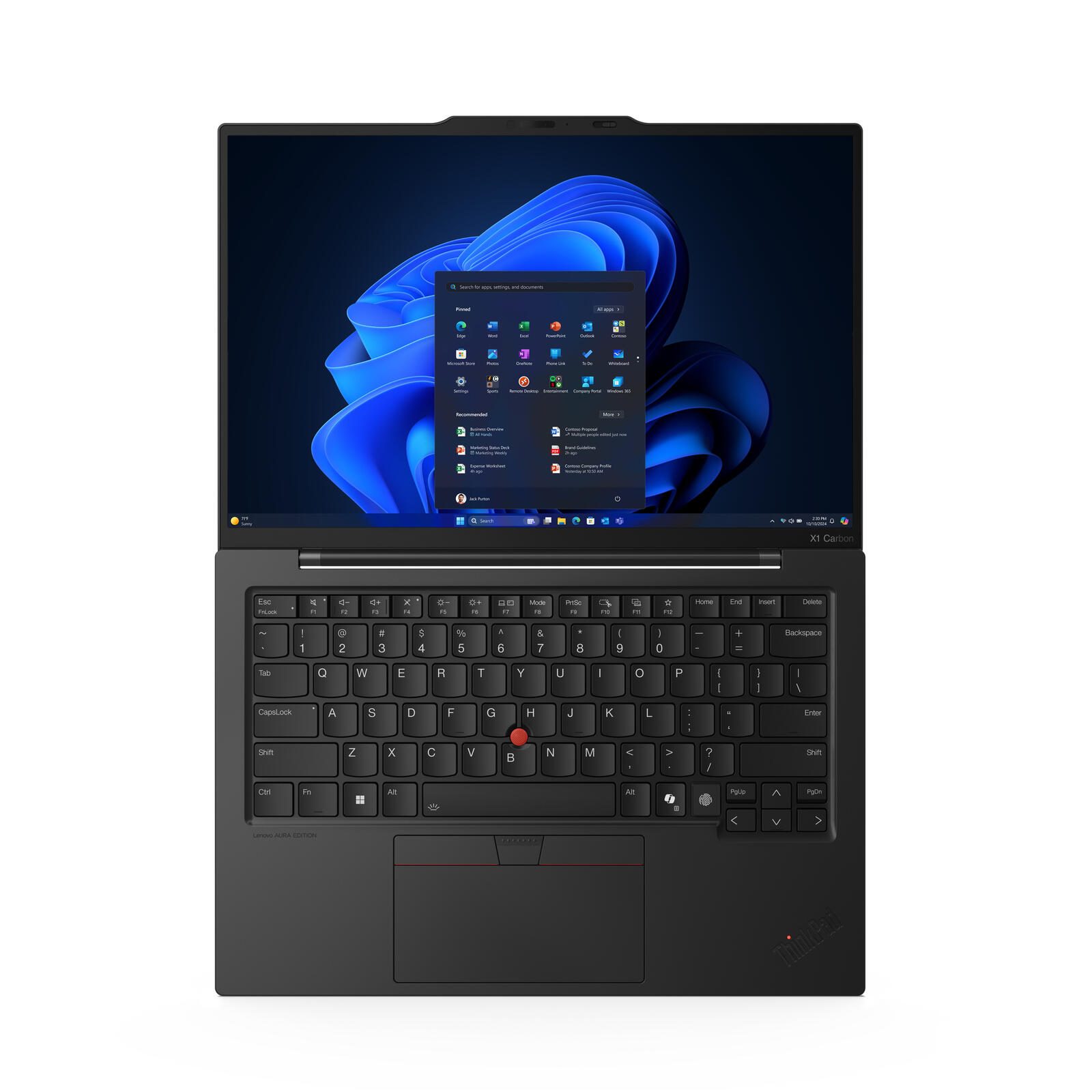 Lenovo ThinkPad X1 Carbon G13 Copilot+ PC Intel® Core™ Ultra 7 258V Notebook 35.6cm (14 Zoll)