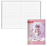 ROTH Schulheft Einhorn Beauty Lineatur 51 liniert DIN A6
