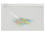 Topmatic® Gleitverschlussbeutel transparent/weiß 70 my, 1 St.