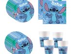 Procos Stitch & Angel Geburtstagsdekoration für Kindergeburtstage