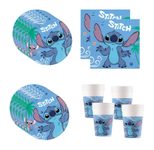 Procos Stitch & Angel Geburtstagsdekoration für Kindergeburtstage