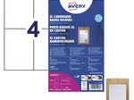 AVERY Zweckform Namensschilder XL Karton, weiß 14,80 x 10,50 cm