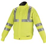 makita Akku-Kühljacke neongelb Größe XL DFJ214ZXL