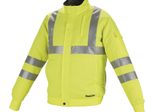 makita Akku-Kühljacke neongelb Größe L DFJ214ZL