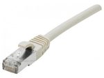 Exertis Connect Patchkabel Cat. 6A, U/UTP, mit Rastnasenschutz, grau, 1,0 m
