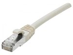 Exertis Connect Patchkabel Cat. 6A, U/UTP, mit Rastnasenschutz, grau, 0,5 m