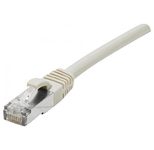 Exertis Connect Patchkabel Cat. 6A, U/UTP, mit Rastnasenschutz, grau, 10,0 m