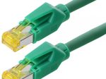 Tecline Patchkabel S/FTP, PiMF, CAT.6A ISO IEC, grün, 3,0 m