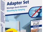 tesa Klemmscharnier für Fliegengitter Insect Stop Alu Comfort Adapter Set weiß