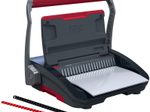 GBC CombBind CB25 Kunststoffbindegerät schwarz/silber/rot