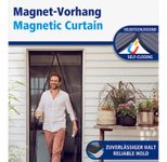 tesa Fliegengitter Insect Stop Magnetvorhang anthrazit 1,2 x 2,4 m