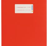 HERMA Heftumschlag rot DIN A5 15,2 x 21,2 cm