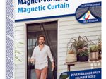 tesa Fliegengitter Insect Stop Magnetvorhang anthrazit 0,8 x 2,0 m