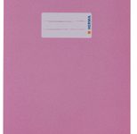 HERMA Heftumschlag glatt rosa DIN A5 14,8 x 21,0 cm