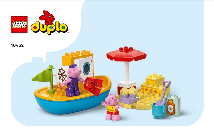 LEGO® DUPLO Peppas Bootsausflug