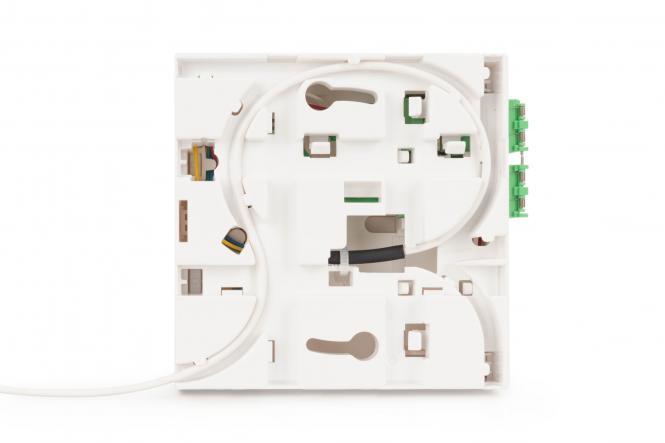 DIGITUS Fttx Installationskit, LC/APC Stecker, Länge 70m
