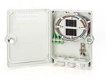 DIGITUS FTTH/FTTB-Anschlussgehäuse, bestückt, OS2, 12 Fasern, LC/APC