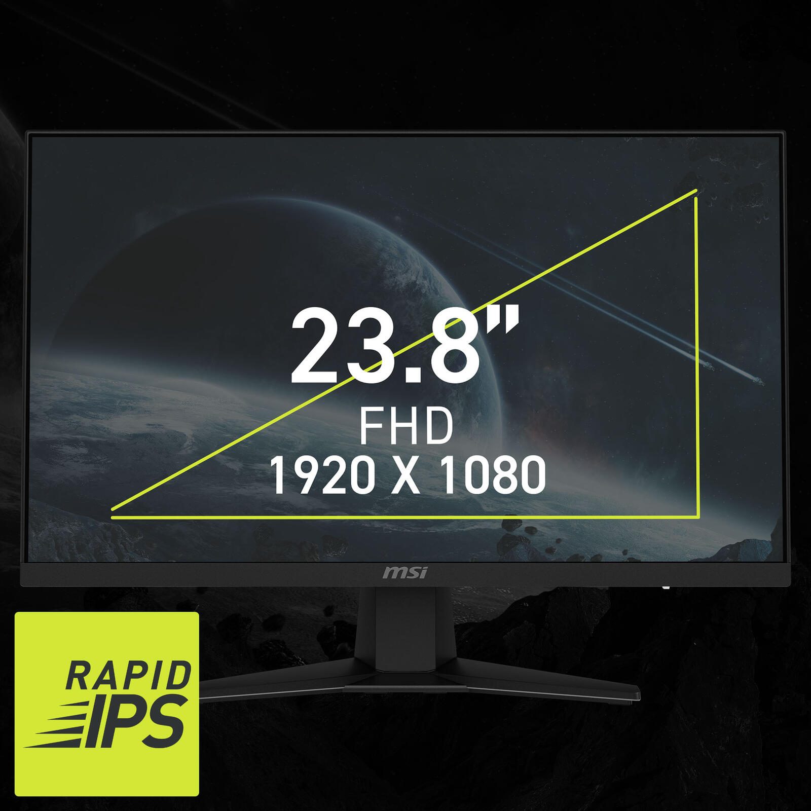 MSI MAG 244F Full HD Gaming Display 60,45 cm (23,8")