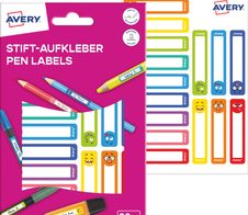 AVERY Zweckform Stiftetiketten Gesichter 50x10