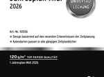 CHRONOPLAN Kalendereinlage Jahresplan Midi 2026