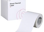NIIMBOT Etikettenrolle für Etikettendrucker weiß 50 mm x 90 mm